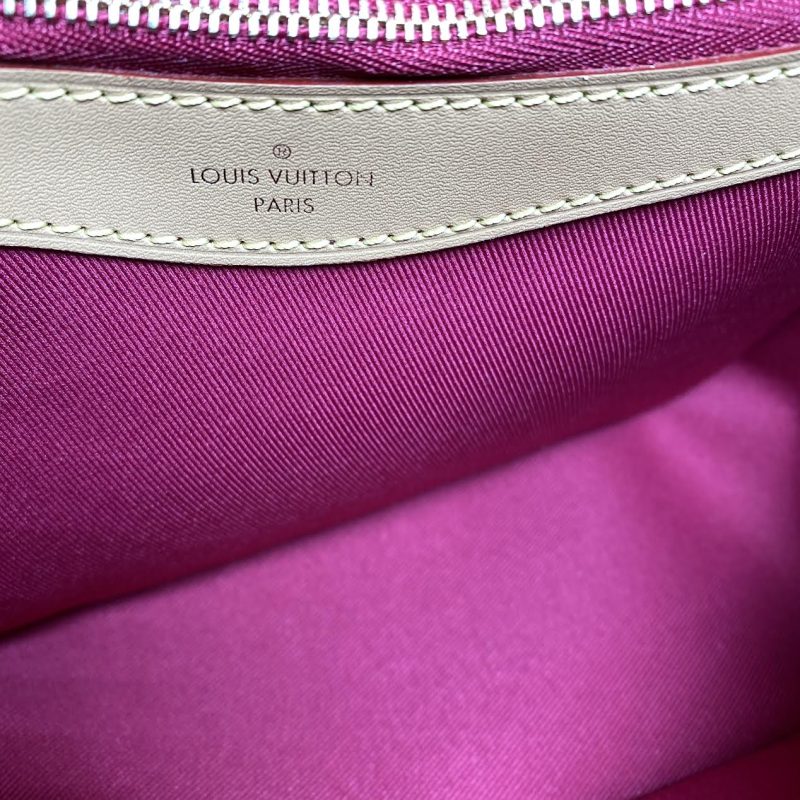 LOUIS VUITTON Diane Monogram Fuchsia w/Leather & Canvas Strap - Logoexplore - Image 8