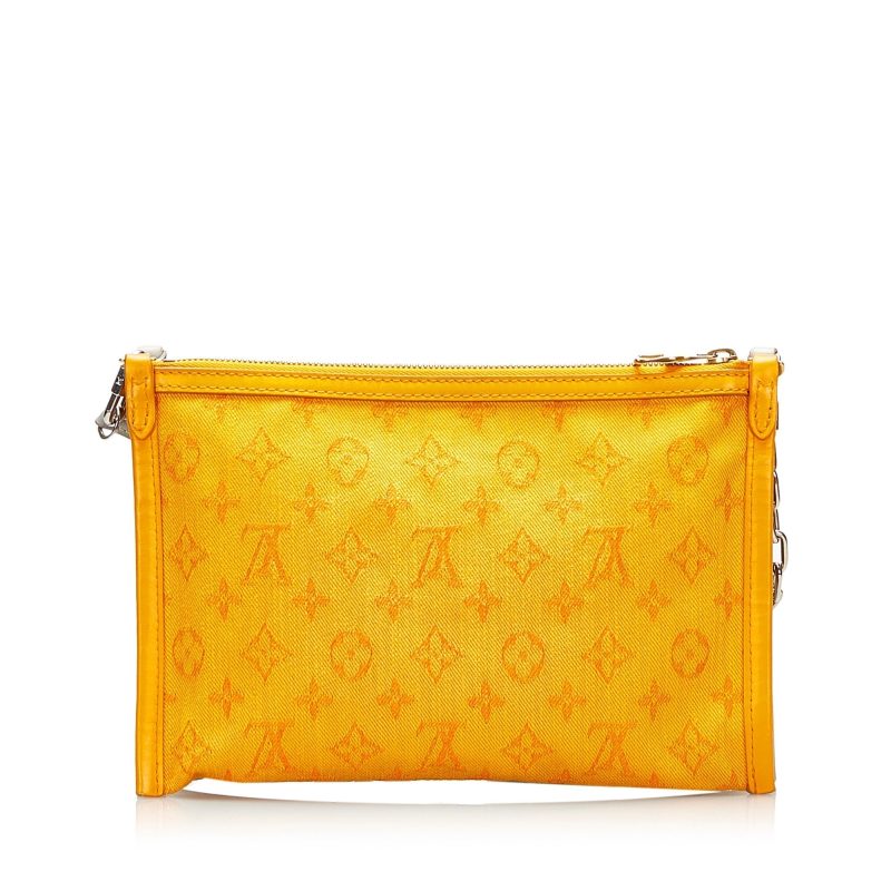 Louis Vuitton Double Flat Messenger Bag Monogram Antarctica - Logoexplore - Image 3