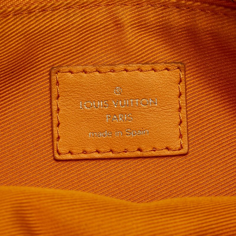Louis Vuitton Double Flat Messenger Bag Monogram Antarctica - Logoexplore - Image 9