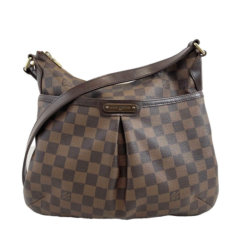 LOUIS VUITTON Excellent Damier Ebene Bloomsbury PM Brown Crossbody Bag - Logoexplore