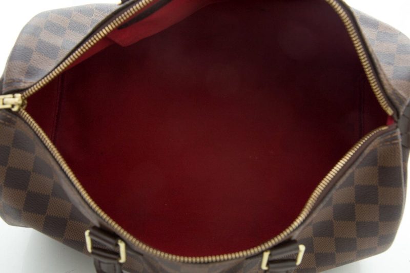 Louis Vuitton Brown Speedy NM 35 Damier Handbag - Logoexplore - Image 7