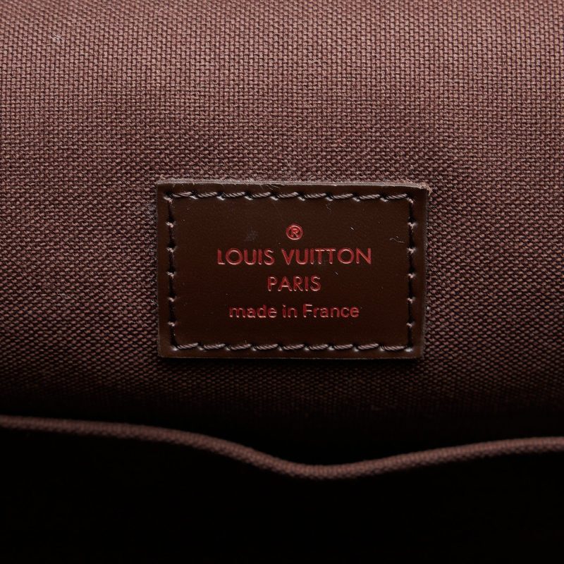 Louis Vuitton Brooklyn MM Damier Ebene Canvas - Logoexplore - Image 8