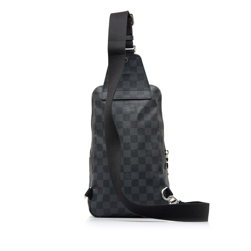 LOUIS VUITTON Damier Graphite LV League Avenue Sling Backpack - Logoexplore - Image 3