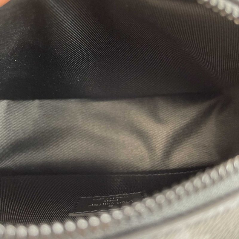 LOUIS VUITTON Excellent Mini Soft Trunk Monogram Eclipse Black Handbag - Logoexplore - Image 6