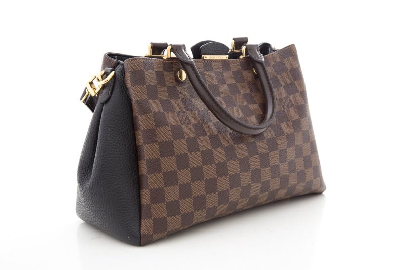Louis Vuitton Brown & Black Brittany Damier Handbag - Logoexplore - Image 3