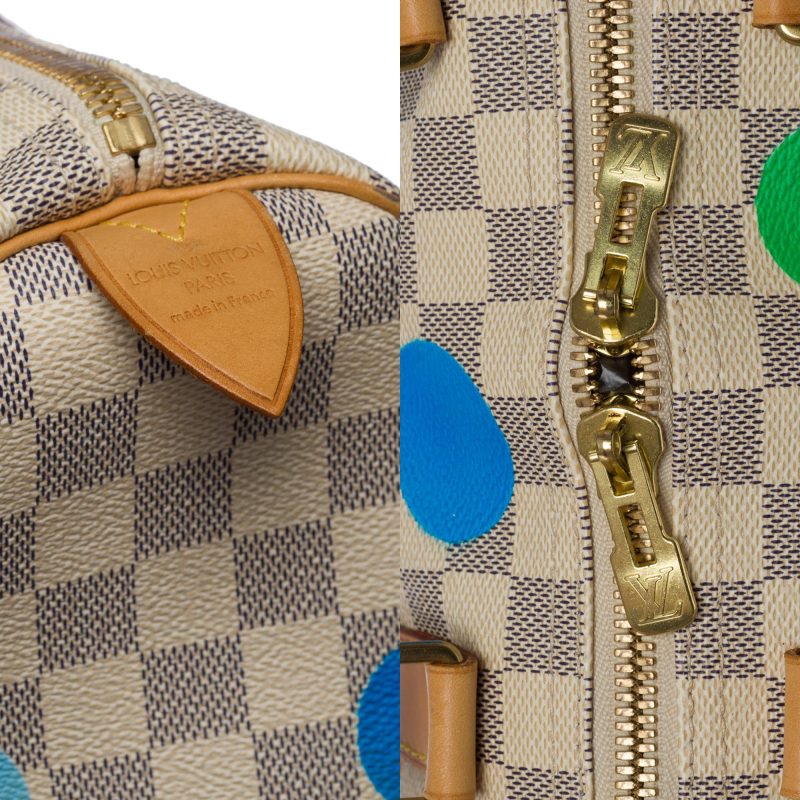 LOUIS VUITTON Customized "Summer X Spring" Keepall 50 travel bag in azure canvas - Logoexplore - Image 5