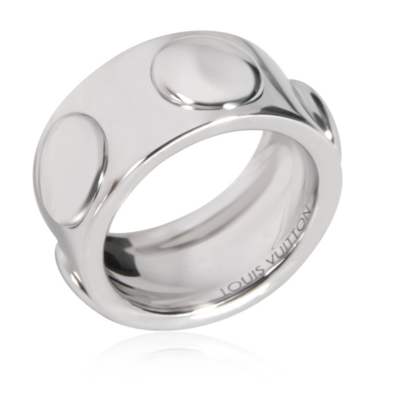 LOUIS VUITTON Empreinte 10 mm Band in 18K White Gold - Logoexplore - Image 4