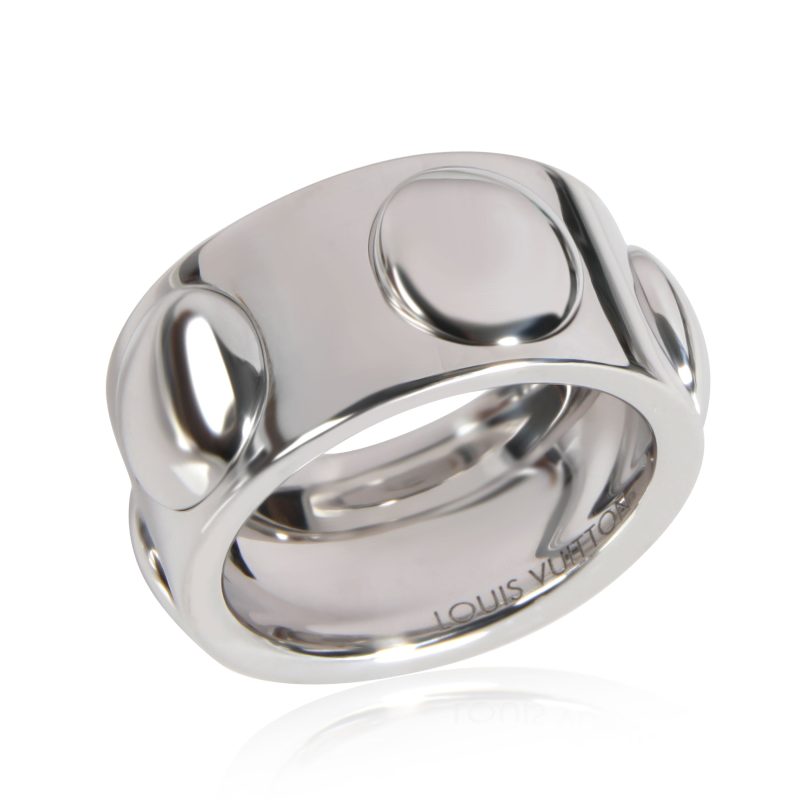 LOUIS VUITTON Empreinte 10 mm Band in 18K White Gold - Logoexplore - Image 3