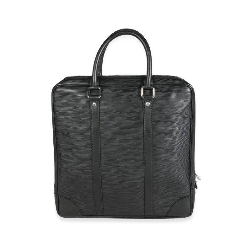 LOUIS VUITTON Black Epi Leather Vivienne MM - Logoexplore