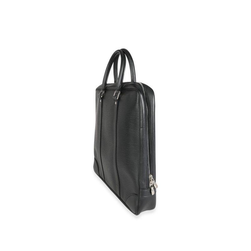 LOUIS VUITTON Black Epi Leather Vivienne MM - Logoexplore - Image 3