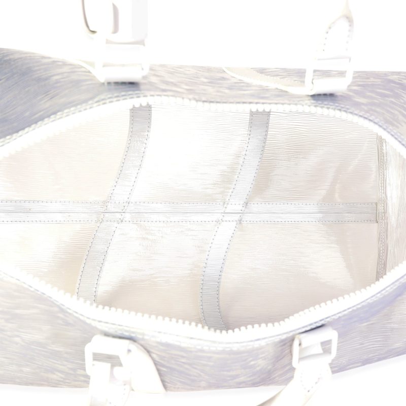 LOUIS VUITTON Clear Epi PVC Wavy Keepall Bandouliere 50 - Logoexplore - Image 2