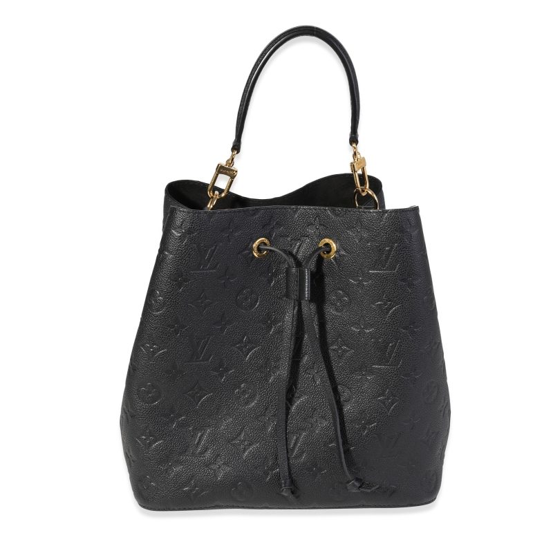 LOUIS VUITTON Black Monogram Empreinte NeoNoe - Logoexplore