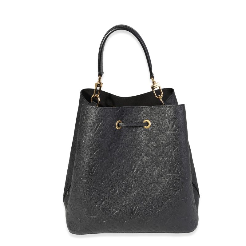 LOUIS VUITTON Black Monogram Empreinte NeoNoe - Logoexplore - Image 3