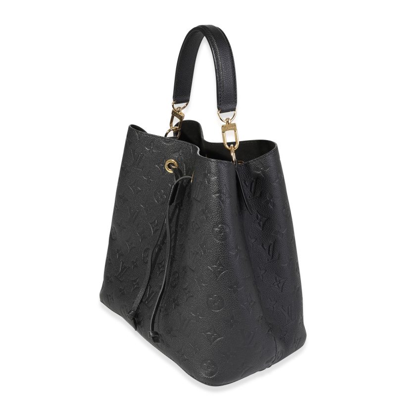 LOUIS VUITTON Black Monogram Empreinte NeoNoe - Logoexplore - Image 4