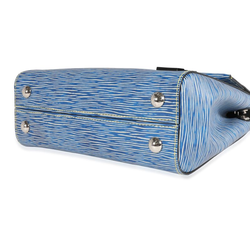 Louis Vuitton Blue Epi Denim Cluny BB - Logoexplore - Image 7