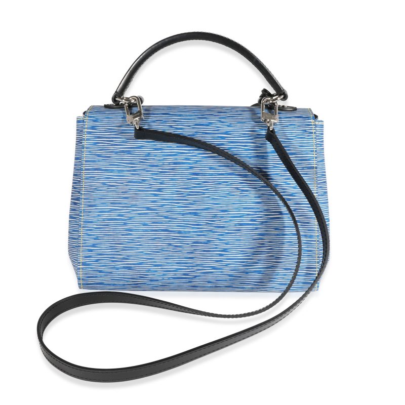 Louis Vuitton Blue Epi Denim Cluny BB - Logoexplore - Image 3