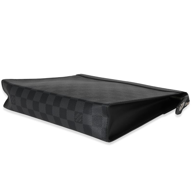 LOUIS VUITTON Damier Graphite Canvas Pochette Voyage MM - Logoexplore - Image 4
