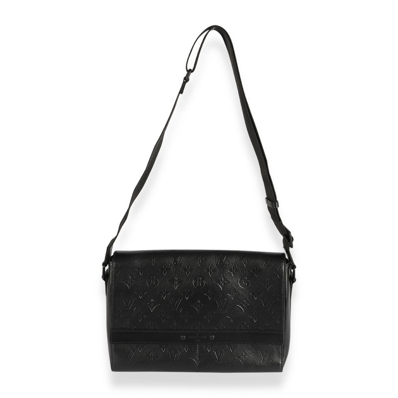 LOUIS VUITTON Black Monogram Shadow Sprinter Messenger - Logoexplore - Image 5