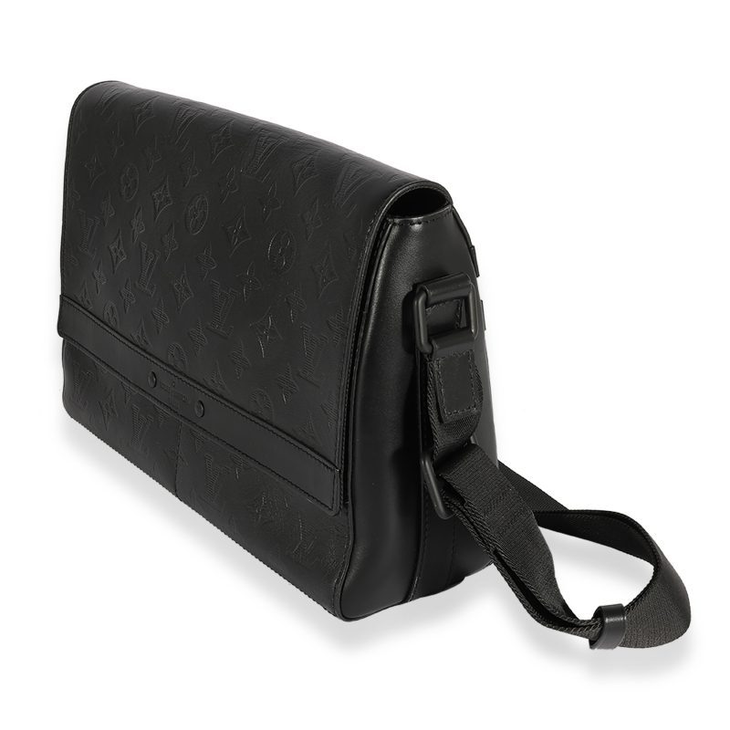 LOUIS VUITTON Black Monogram Shadow Sprinter Messenger - Logoexplore - Image 4