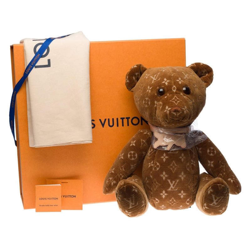 LOUIS VUITTON Brand New Collectible Teddy Bear DouDou - Logoexplore