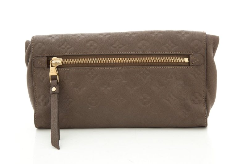 Louis Vuitton Brown Monogram Empreinte Petillante Clutch - Logoexplore - Image 3