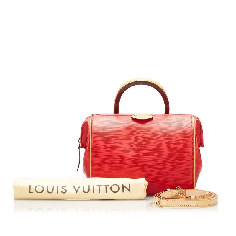 Louis Vuitton Doc BB Red Epi - Logoexplore