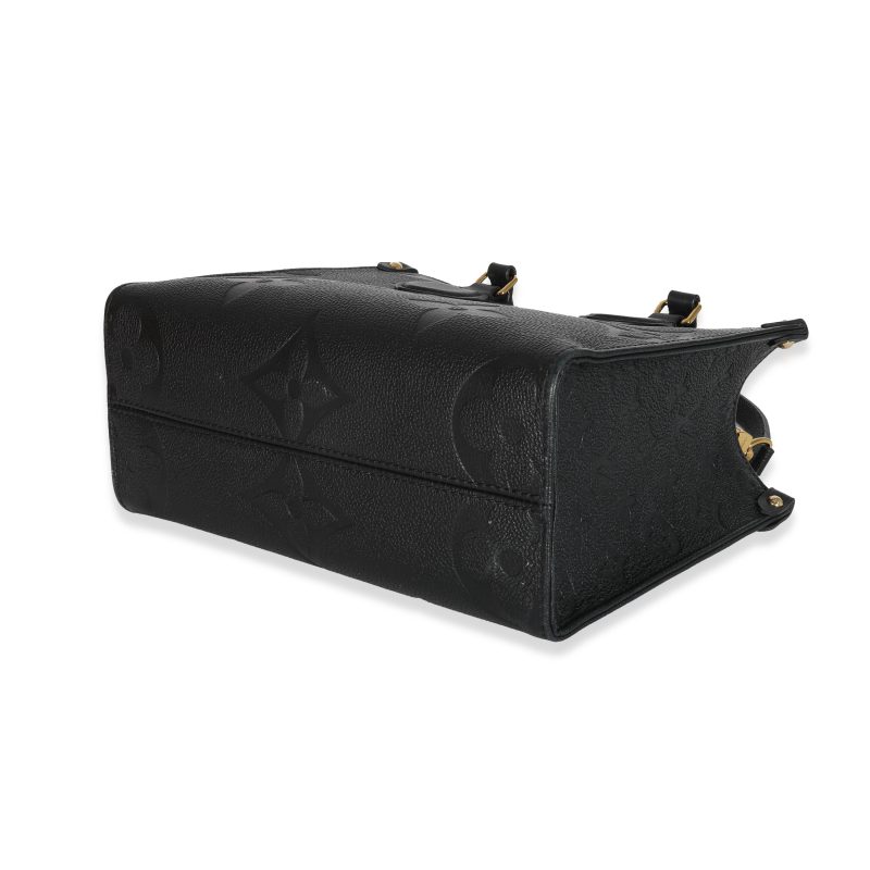Louis Vuitton Black Empreinte Monogram Giant Onthego PM - Logoexplore - Image 7