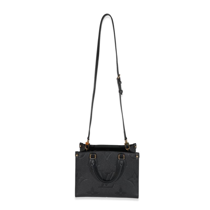 Louis Vuitton Black Empreinte Monogram Giant Onthego PM - Logoexplore - Image 4