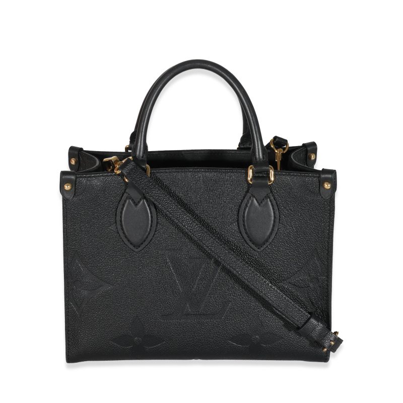 Louis Vuitton Black Empreinte Monogram Giant Onthego PM - Logoexplore - Image 3