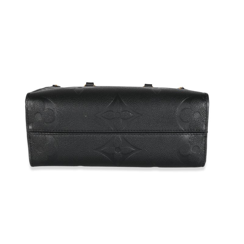 Louis Vuitton Black Empreinte Monogram Giant Onthego PM - Logoexplore - Image 5
