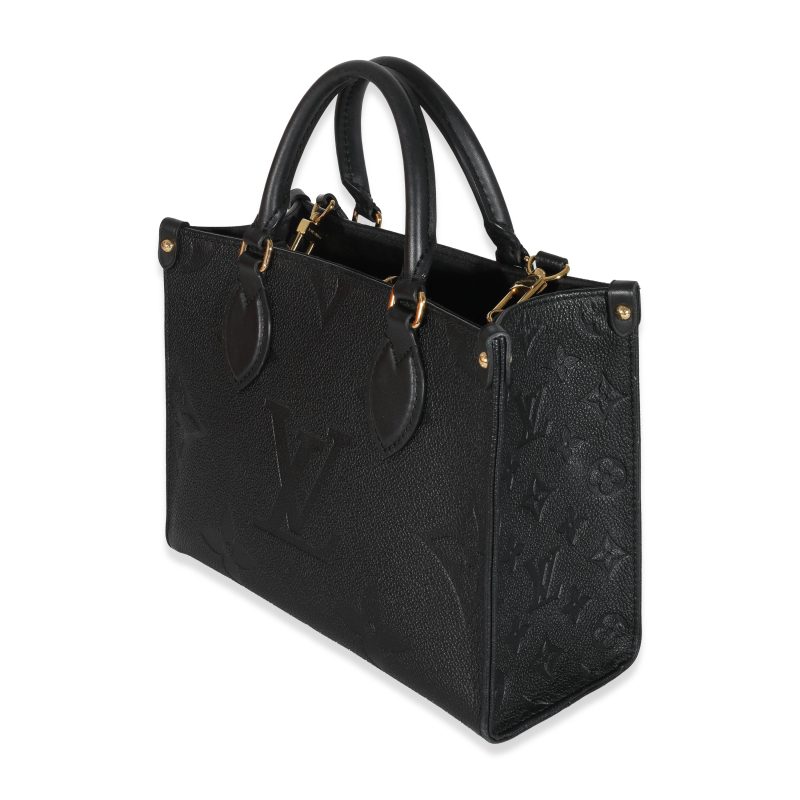 Louis Vuitton Black Empreinte Monogram Giant Onthego PM - Logoexplore - Image 2