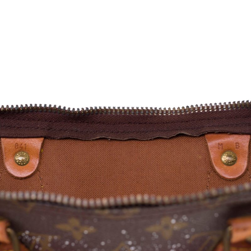 LOUIS VUITTON Customized Speedy 35 "Marilyn Monroe" handbag in Monogram canvas - Logoexplore - Image 6