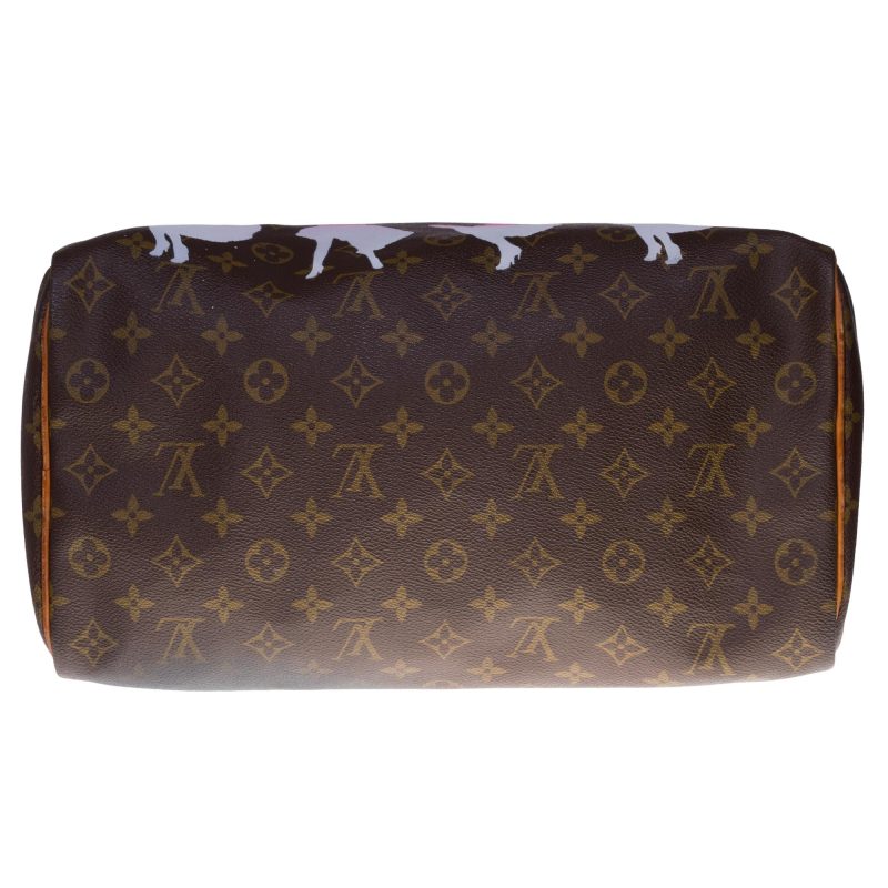 LOUIS VUITTON Customized Speedy 35 "Marilyn Monroe" handbag in Monogram canvas - Logoexplore - Image 9