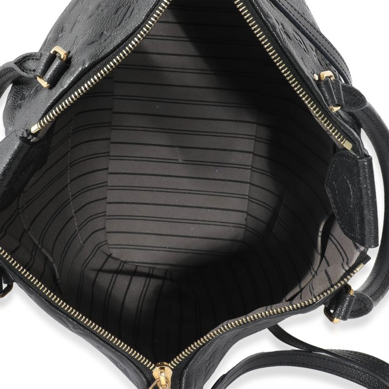 Louis Vuitton Black Empreinte Mazarine MM - Logoexplore - Image 8