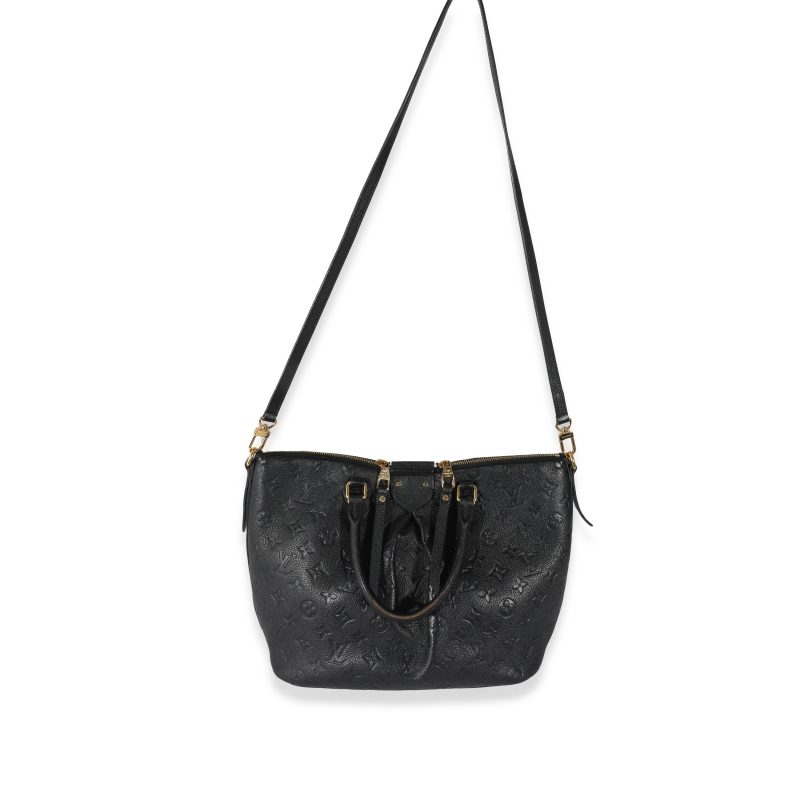 Louis Vuitton Black Empreinte Mazarine MM - Logoexplore - Image 3