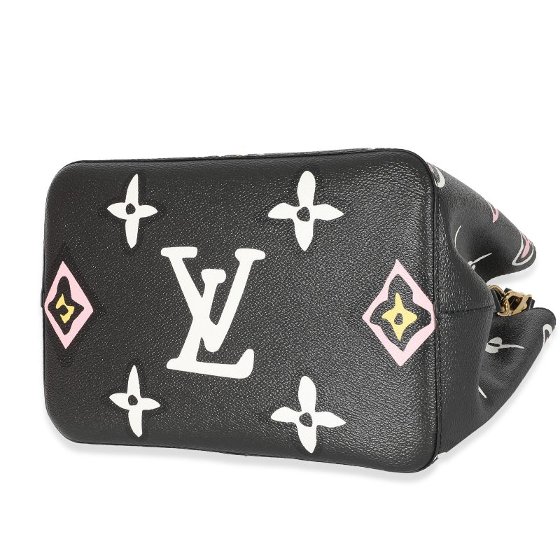 Louis Vuitton Black Monogram Giant Wild At Heart Canvas NéoNoé MM - Logoexplore - Image 6