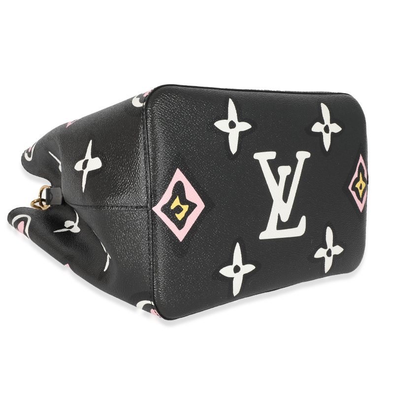 Louis Vuitton Black Monogram Giant Wild At Heart Canvas NéoNoé MM - Logoexplore - Image 5