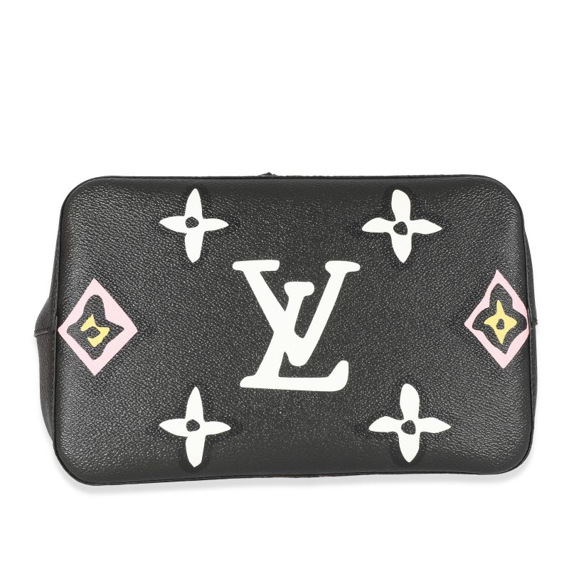 Louis Vuitton Black Monogram Giant Wild At Heart Canvas NéoNoé MM - Logoexplore - Image 4
