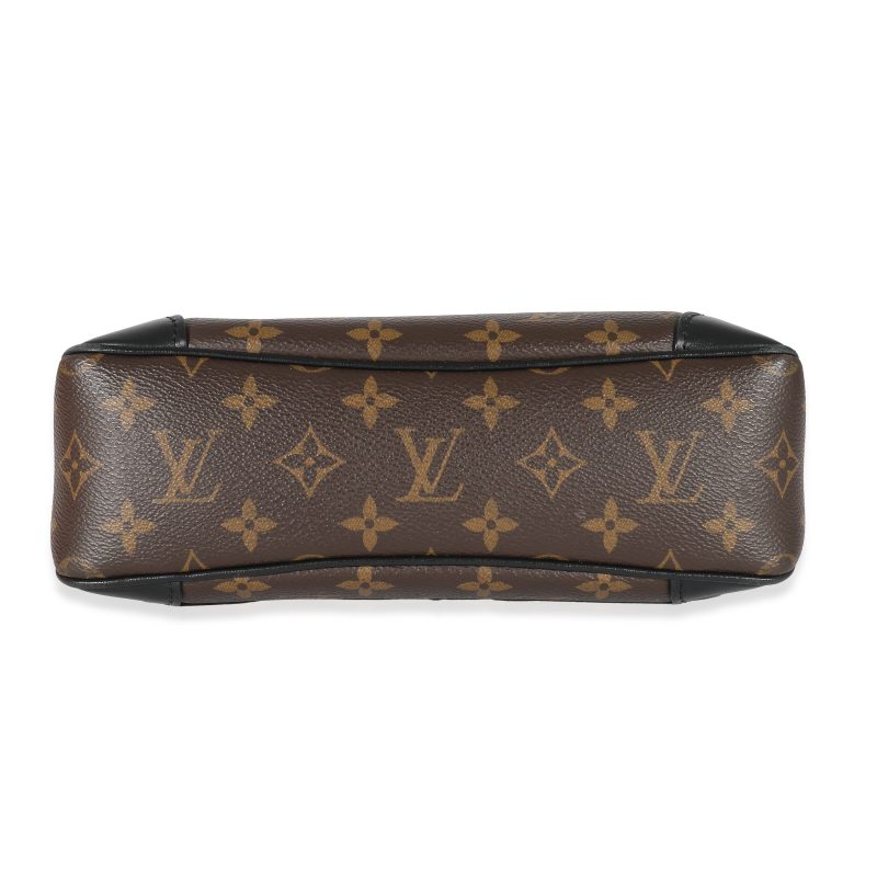 Louis Vuitton Black Leather Monogram Canvas Odeon PM - Logoexplore - Image 4