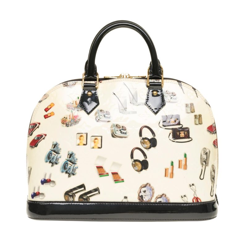 LOUIS VUITTON COLLECTOR Alma "Sticker Animation" handbag by Nicolas Ghesquiere - Logoexplore - Image 2
