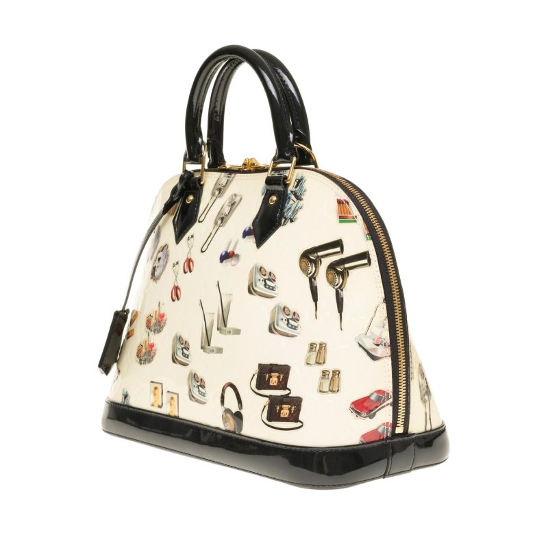 LOUIS VUITTON COLLECTOR Alma "Sticker Animation" handbag by Nicolas Ghesquiere - Logoexplore - Image 3