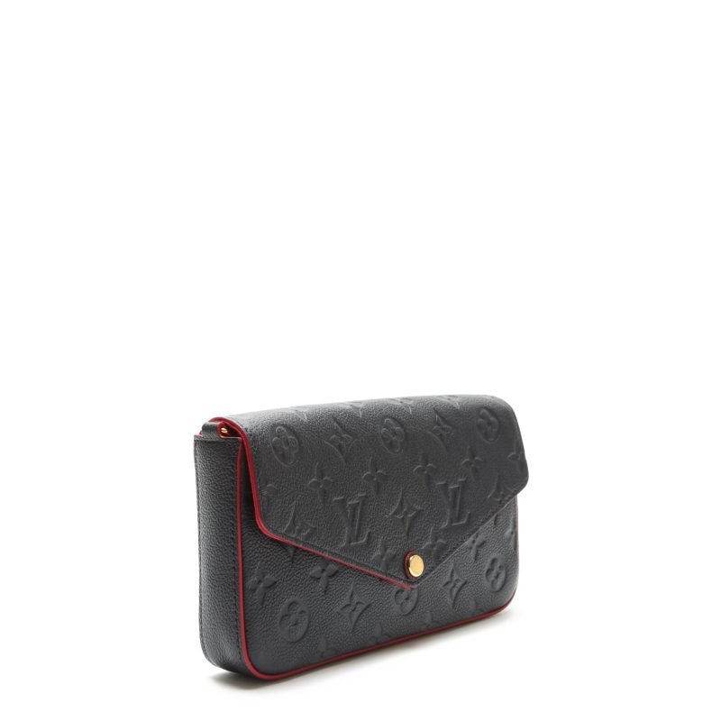 LOUIS VUITTON Felicie Pochette Navy Empreinte (3pc) - Logoexplore - Image 3