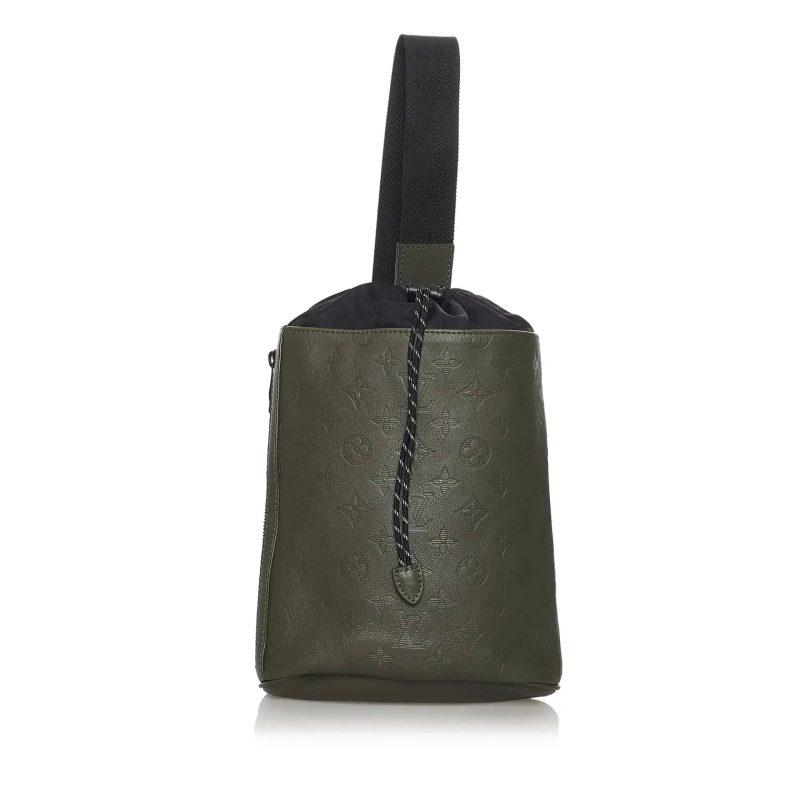 Louis Vuitton Chalk Sling Bag Green Monogram Leather - Logoexplore - Image 2
