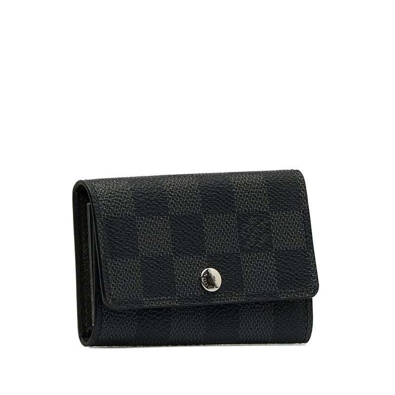 LOUIS VUITTON Damier Graphite 6 Key Holder - Logoexplore - Image 2