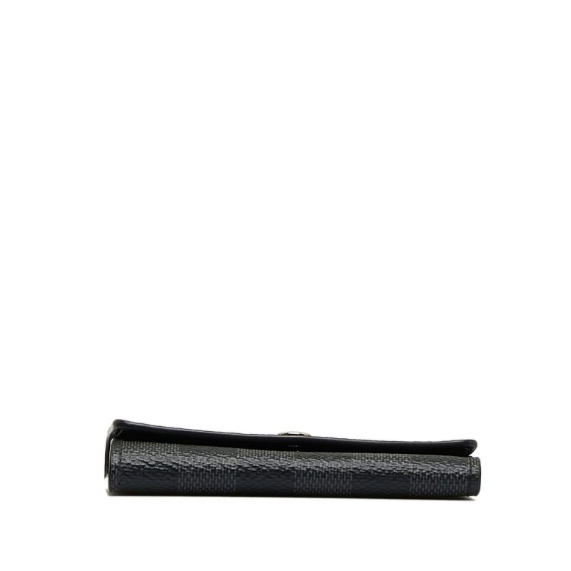 LOUIS VUITTON Damier Graphite 6 Key Holder - Logoexplore - Image 4