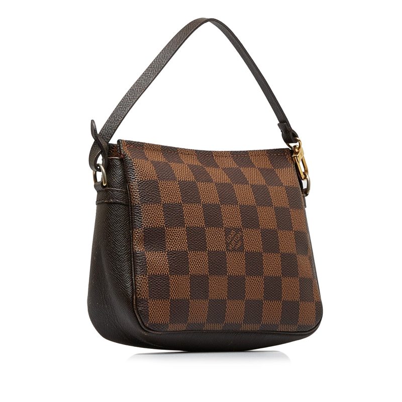 LOUIS VUITTON Damier Ebene Pochette Trousse Handbag - Logoexplore - Image 2