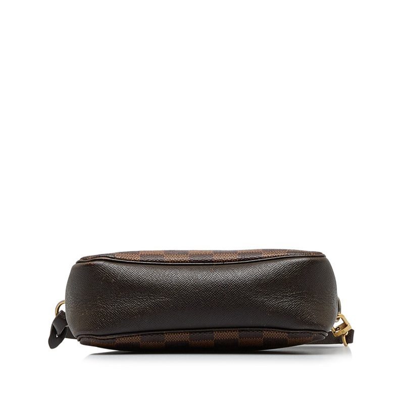 LOUIS VUITTON Damier Ebene Pochette Trousse Handbag - Logoexplore - Image 4