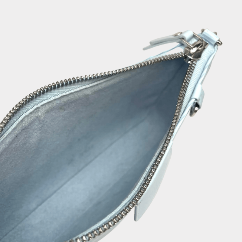 LOUIS VUITTON Epi Easy Pouch On Strap - Light Blue - Logoexplore - Image 7