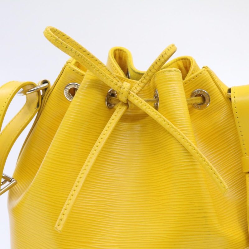 LOUIS VUITTON Epi Noe BB Shoulder Bag Yellow M40973 LV 18421A - Logoexplore - Image 8