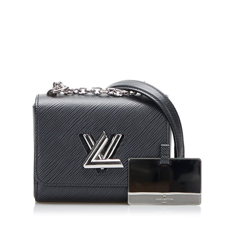 LOUIS VUITTON Epi Twist MM Black - Logoexplore - Image 10